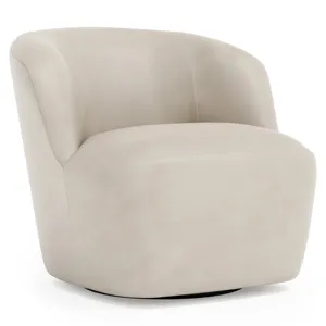 Tilly Leather Swivel Chair