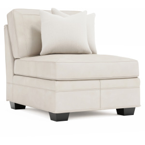 Grandview Leather Armless Chair