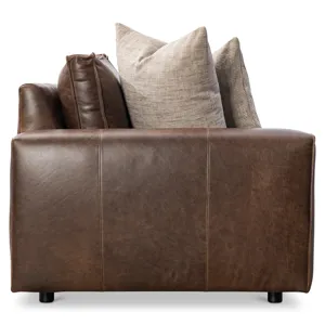 Nest Leather Right Arm Loveseat
