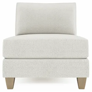 Mila Fabric Armless Chair