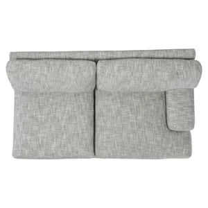 Plush Serena Fabric Right Arm Loveseat