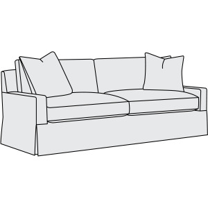 Sutton Fabric Loveseat