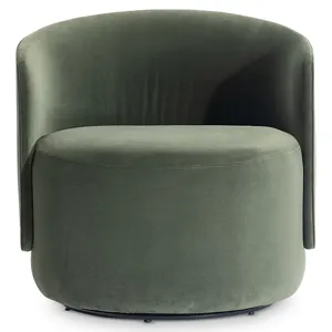 Crosby Fabric Swivel Chair