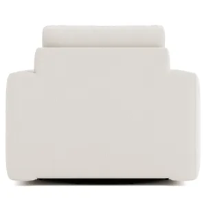 Plush Dawkins Fabric Swivel Chair