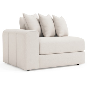 Vista Fabric Left Arm Chair
