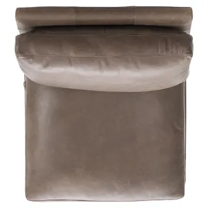 Keirnan Leather Armless Chair