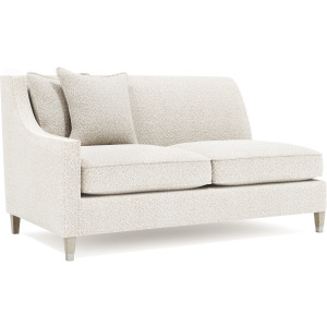 Palisades Fabric Left Arm Loveseat