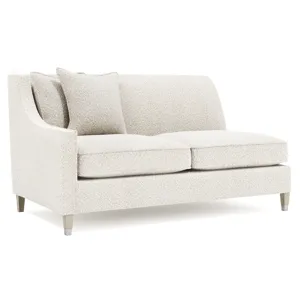 Palisades Fabric Left Arm Loveseat