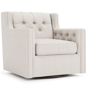 Candace Fabric Swivel Chair