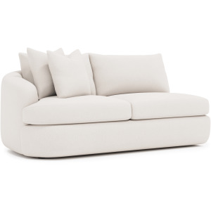 Jules Fabric Left Arm Loveseat