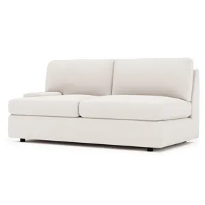 Serena Fabric Left Arm Loveseat