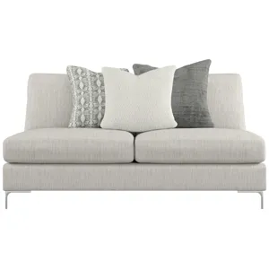 Eden Armless Loveseat