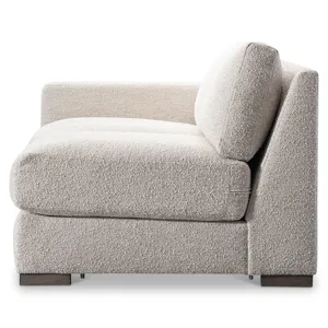 Drew Fabric Left Arm Loveseat