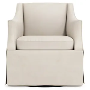 Clayton Leather Swivel Chair