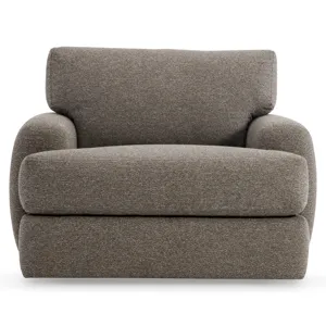 Plush Cameron Fabric Swivel Chair