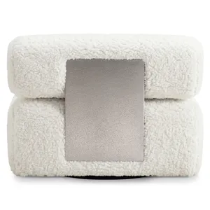 Paley Shearling Swivel Chair