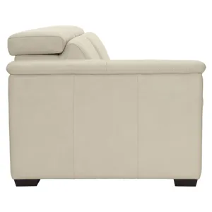 Lioni Leather Left Arm Power Motion Loveseat