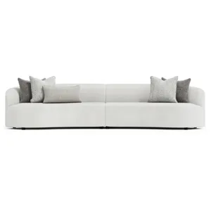 Plush Elle Fabric Sectional