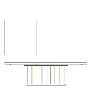 Prado Dining Table Base