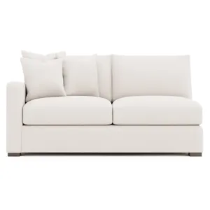 Ventura Fabric Left Arm Loveseat