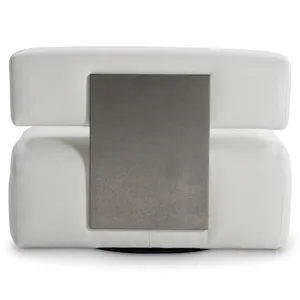 Paley Leather Swivel Chair