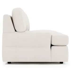 Serena Fabric Left Arm Loveseat