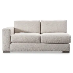 Drew Fabric Left Arm Loveseat