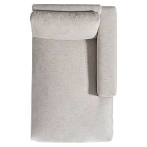 Drew Fabric Right Arm Chaise