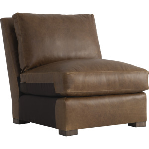 Ventura Leather Armless Chair