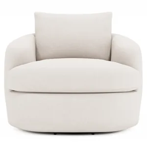 Jules Fabric Swivel Chair