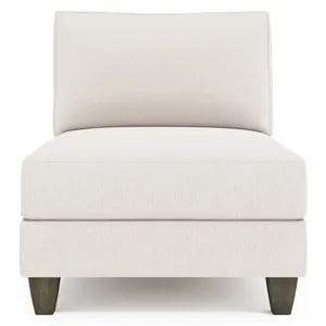 Bernhardt Solutions Mila Fabric Armless Chair