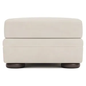 Harrison Leather Ottoman