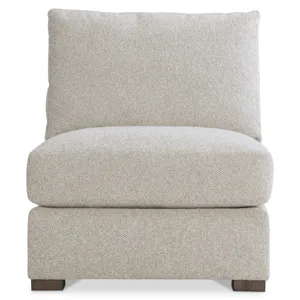 Plush Ventura Fabric Armless Chair