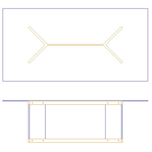 Andorra Dining Table Base