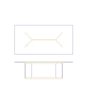 Andorra Dining Table Base