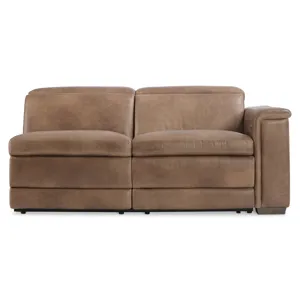 Lioni Leather Right Arm Power Motion Loveseat