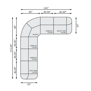 Massimo Fabric Power Motion Sectional