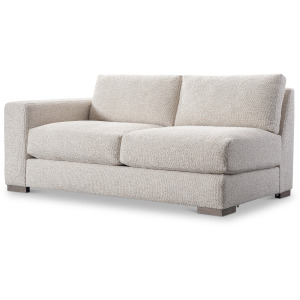 Drew Fabric Left Arm Loveseat