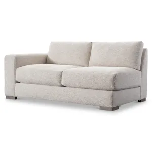Drew Fabric Left Arm Loveseat
