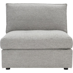 Plush Nest Fabric Armless Chair