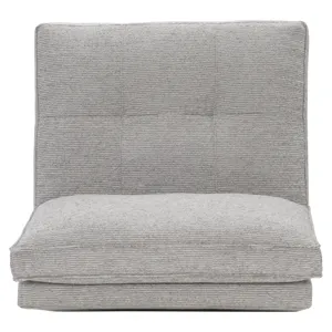 Plush Nest Fabric Armless Chair