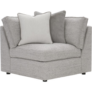 Plush Nest Fabric Corner Chair