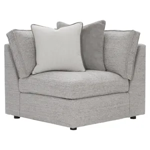 Plush Nest Fabric Corner Chair
