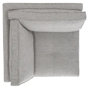 Plush Nest Fabric Corner Chair