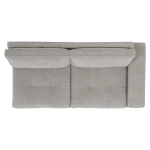 Plush Nest Fabric Right Arm Loveseat