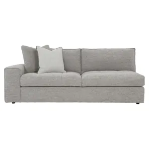 Plush Nest Fabric Left Arm Loveseat
