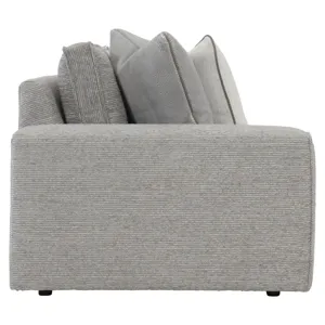 Plush Nest Fabric Left Arm Loveseat