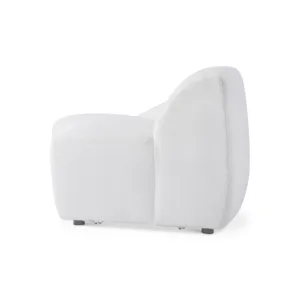 Calder Fabric Left Arm Loveseat