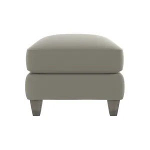 Plush Mila Fabric Ottoman