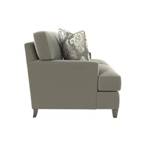 Plush Mila Fabric Loveseat